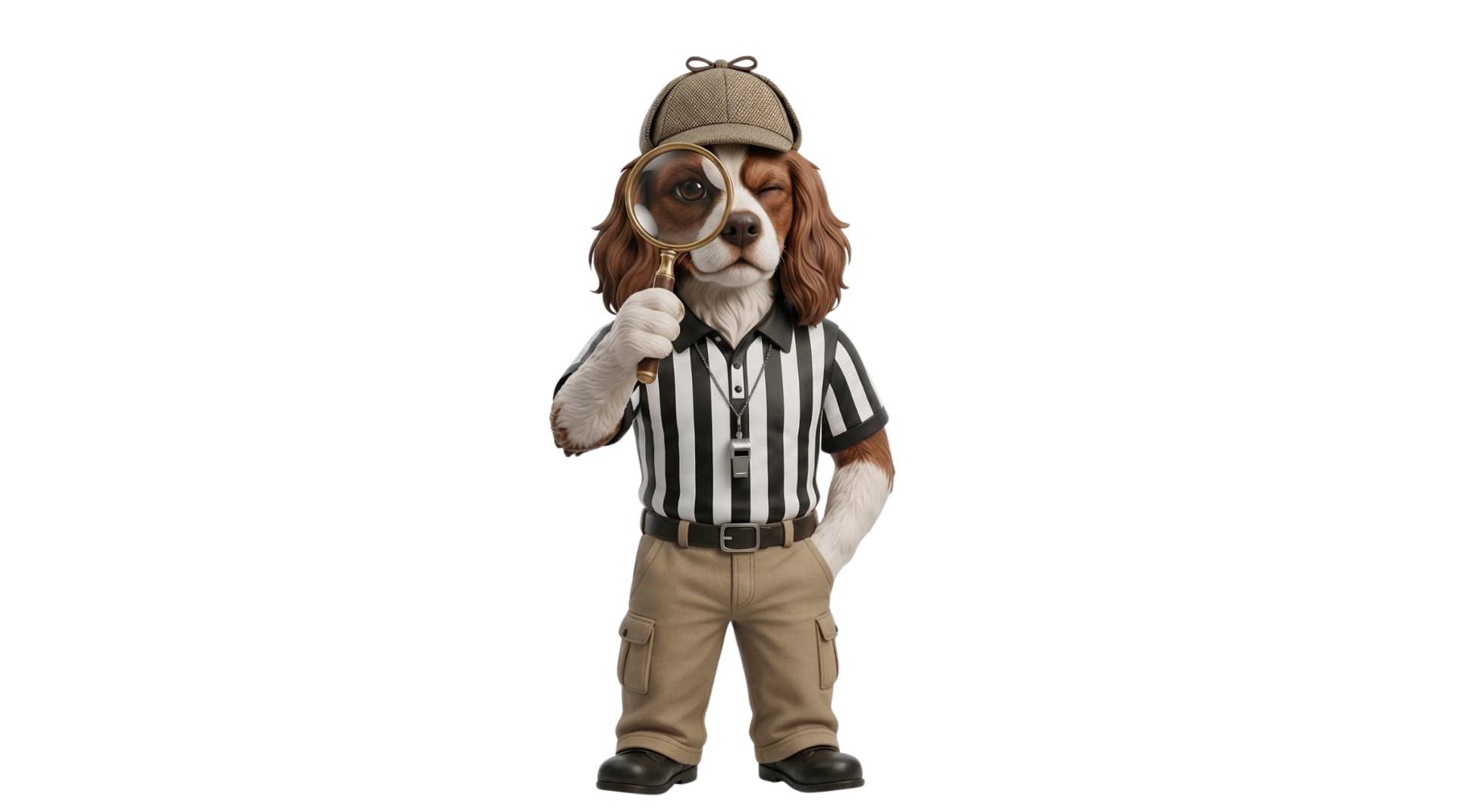 Billy T. Score, the Visibility Inspector mascot